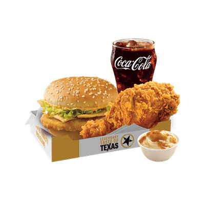 Zesty Crunch Burger Combo